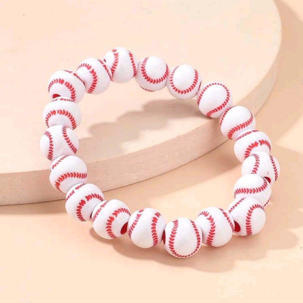 🍉5 for $25* Baseball Bracelet